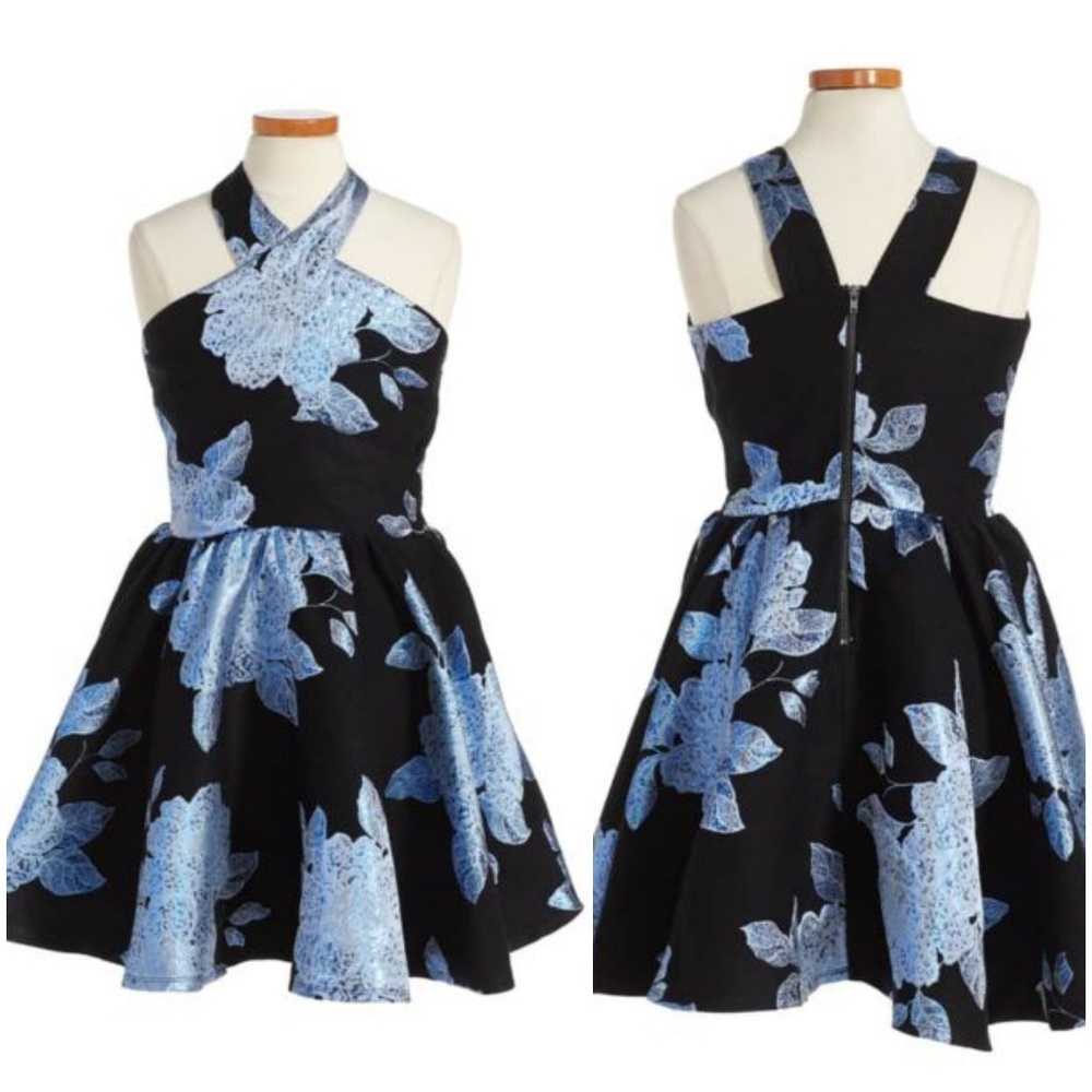 MISS BEHAVE Winona Fit & Flare Dress